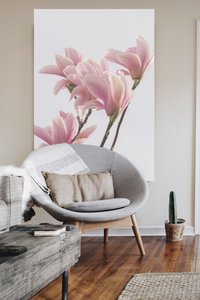 Magnolia Love Glass Art - Glassography & Florals
