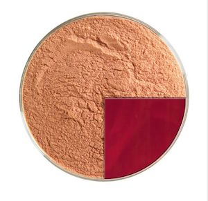 Frit Test: Deep Red Powder O