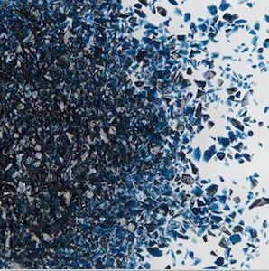 96 Coe Frit: Aventurine Blue Frit T