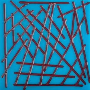 96 Coe Stringers Noodles: Reactive Red Stringers T