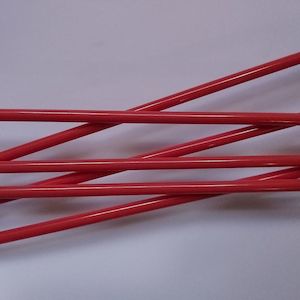 104 Coe Frit: Coral Rod (long) O