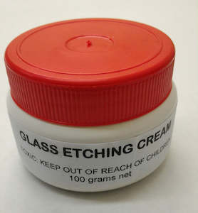 Other Supplies: Glass Etching Cream 100g