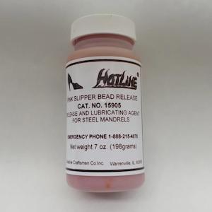 Lamp Supplies: Pink Slipper Bead Release - 198g