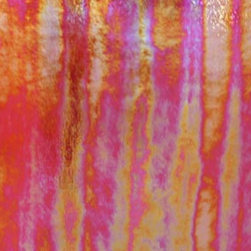 96 Coe Iridised Luminescent Glass: Dark Red (Striker) Irid O