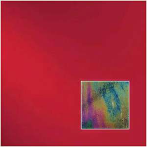96 Coe Iridised Luminescent Glass: Cherry Red Iridised T