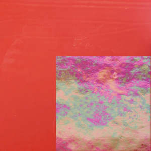 96 Coe Iridised Luminescent Glass: Irid Red-Orange O