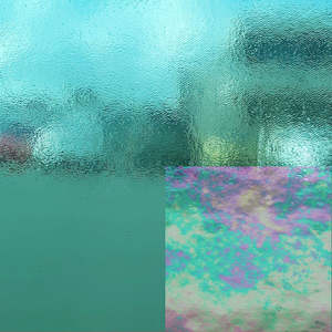 Irid Turquoise Green T