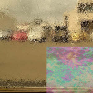 96 Coe Iridised Luminescent Glass: Honey Irid T