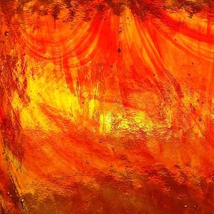 Wissmach Ll: Selenium Orange / Streaky Clear T