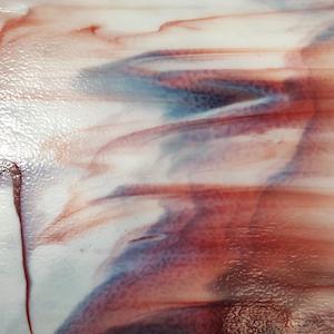 Oceanside Opal: Ruby / Red / White Granite O