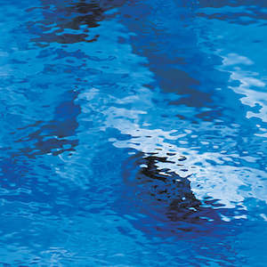 Waterglass: Waterglass Medium Blue T