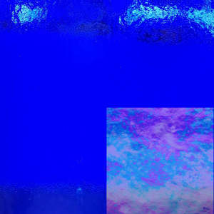 96 Coe Iridised Luminescent Glass: Lum Midnight Blue T