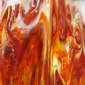 Wissmach Wisspy Opal: Orange / Green / Wispy White MO