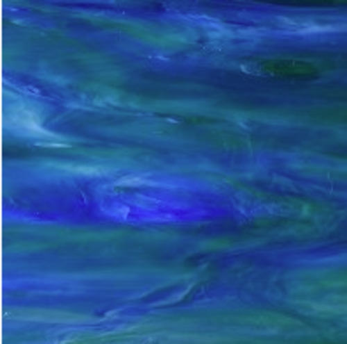 Midnight Blue-Irish Green and White 96