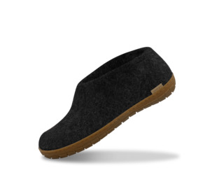 The honey rubber shoe charcoal