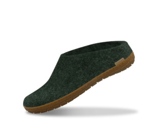 The honey rubber slip-on forest