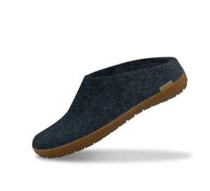 The honey rubber slip-on denim