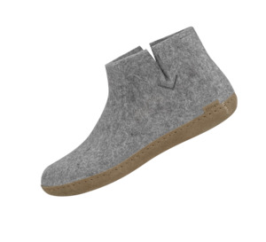 The Boot: The leather boot grey