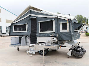 Camper Trailer: EX-S1 Slide out camper trailer