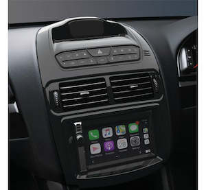 Products: Ford Falcon FG Double Din Radio Kit Gloss Black Trim