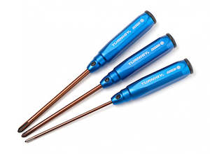 Tools: Turnigy V2 Series 3.5, 5.0, 5.8mm Phillips Head Screwdriver Set (3pc)