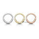 Half Circle Braided Bendable Hoop Rings for Septum, Ear Cartilage, Daith and More