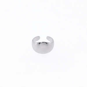 Non Piercing: Non Pierced Sterling Silver Thick Conch Ear Cuff - Silver