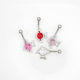 Crystal Fish Belly Button Rings