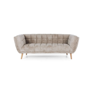 Lounge Suites: Chester 3 Seater Sofa - Pearl Grey