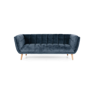 Lounge Suites: Chester 3 Seater Sofa - Indigo Blue