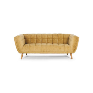 Chester 3 Seater Sofa - Dijon Yellow