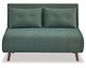 Haru Double Sofa Bed - Mohair Green