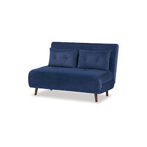 Haru 2 Seater Sofa Bed Navy