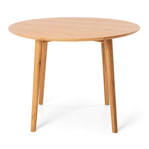 Dining Tables: Scandi Drop Leaf Round Dining Table