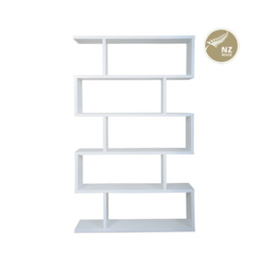 Bookcases Wall Units: Zig Zag 1200 Display Unit by Danske Mobler