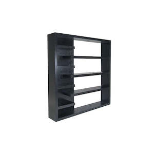 Cammie Display Shelving Unit Dark Oak 2000