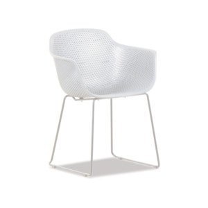 Outdoorfurniture: Lilac Dining Chair White