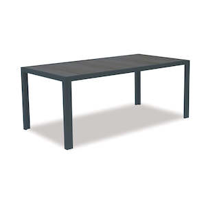 Luca Outdoor Dining Table Charcoal