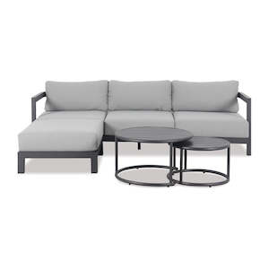 Hargrove 4-Piece Set Outdoor Lounge Suite
