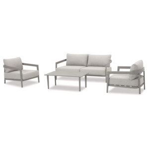 Outdoorfurniture: Breeze 4-Piece Set Outdoor Lounge Suite