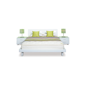 Arctic Slat Bed Queen Frame & Headboard