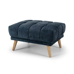 Lounge Ottomans: Chester Ottoman Indigo Blue