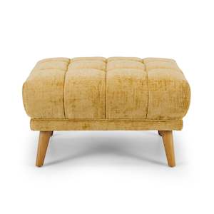 Lounge Ottomans: Chester Ottoman Dijon Yellow