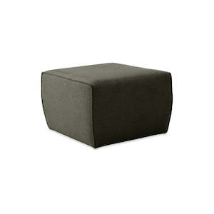 Lounge Ottomans: Hollis Ottoman Forest Green
