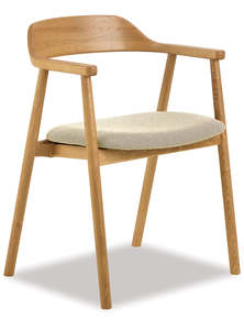 Dining Chairs: Norva Dining Chair - Natural