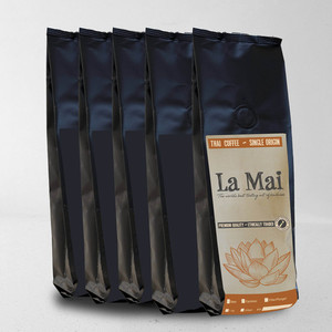 5 x 200g Bags of Coffee La Mai Coffee