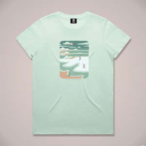 Womens T Shirts: Alone But Not Lonely Womens T-Shirt