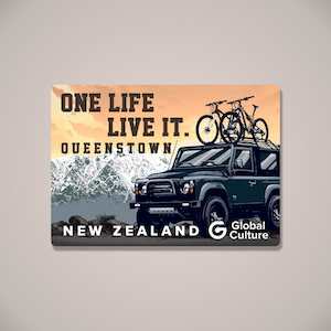 Other Stuff: One Life Queenstown Magnet