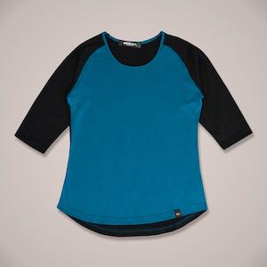 Outlet: 3/4 Sleeve Womens Merino T-Shirt