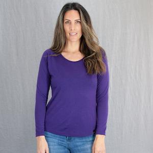 Outlet: Long Sleeve Womens Merino T-Shirt